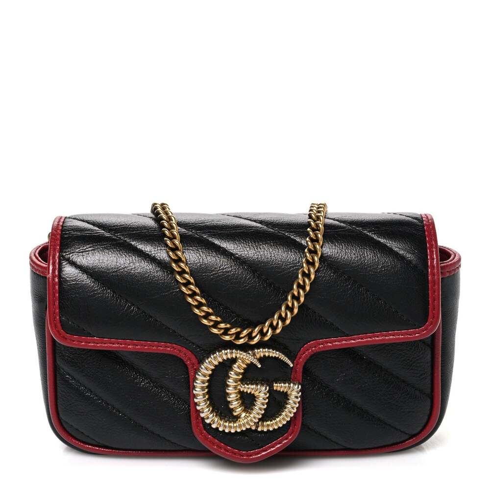Gucci Vintage Effect Calfskin Matelasse #335724G79B